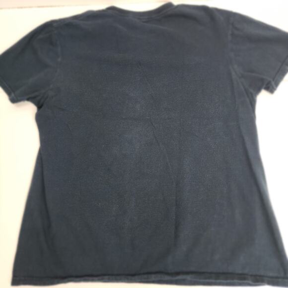 AC/DC Back In Black Album Rock Band Black Short Sleeve T-Shirt Men's Size S - Picture 3 of 4